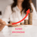 Billedet viser kvinde, der sikrer finansiel stabilitet for kvindelige iværksætterer. Female Network Biz.
