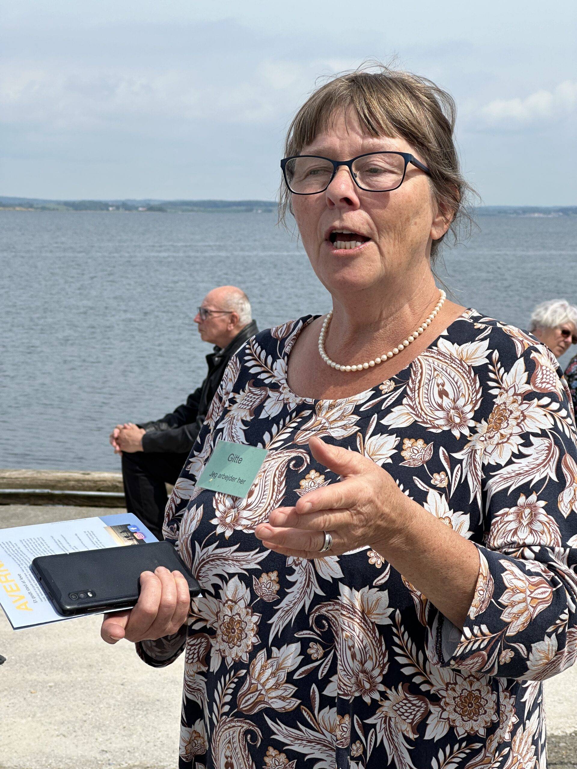 Billede viser kvindelig iværksætter Gitte, der har grundlagt Avernakø Landhotel
